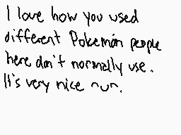 Drawn comment by Ice※