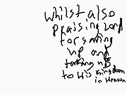 Drawn comment by Avery