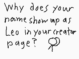 Drawn comment by BreadGuy™