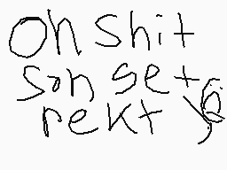 Drawn comment by wolfy