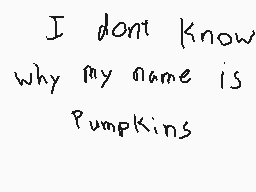Ritad kommentar från Pumpkins