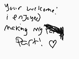 Drawn comment by Tail$corch