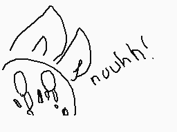 Drawn comment by ★Ñ↑gHtPⒶW★
"noahh!"