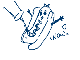 Drawn comment by Blitzer