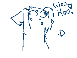 Drawn comment by Blitzer
"WOOHOO! :D"