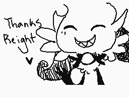 Drawn comment by Dynocation
"Thanks Right!"