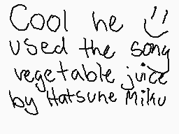 Drawn comment by Awesomness