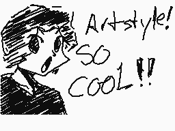 Drawn comment by DIO
"Art-style! SO COOL!!"