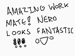 ζωγραφισμενο σχολιο του χρηστη Nero～Wolf™