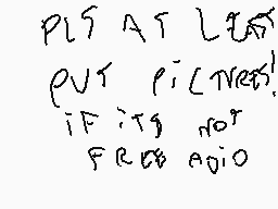 Drawn comment by rainbowpie