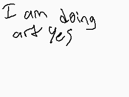 Drawn comment by Hunter