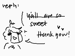 Drawn comment by ☆reverie