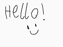 Drawn comment by Patter2
"Hello!"