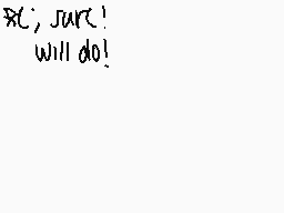 Drawn comment by sweet