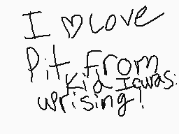 Drawn comment by Lioness