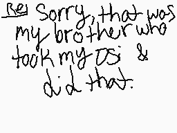 Drawn comment by =Li☀ne$$=