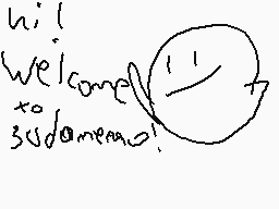 Drawn comment by Ghost64
"hi! Welcome to Sudameno!"