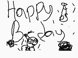 Drawn comment by ★Ava★
"Happy Birthday"