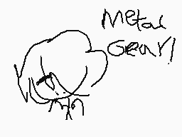 Drawn comment by ♠とaれvas♠
"Metal Grrry!"