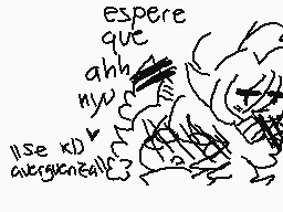 Drawn comment by (=w=)
"espere que ahh nyu [se k] d'aggressivité"