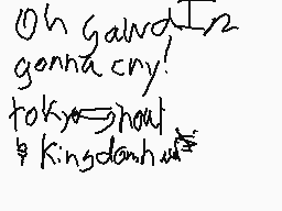 Drawn comment by shackles™ 
"Oh Gawd I'm gonna cry! Tokyo how Kingdom hearts"