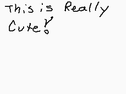 Drawn comment by Crystal