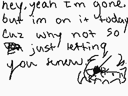 Drawn comment by Crystal