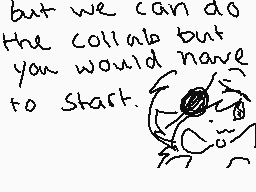 Drawn comment by Crystal