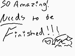 Drawn comment by Crystal