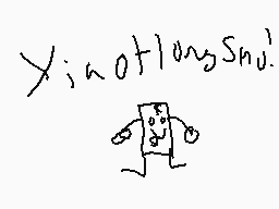 Drawn comment by Malcolm L.
"γiinotlongSnuj."