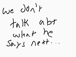 Drawn comment by HalfLife#1