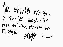 Drawn comment by Bob