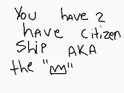 Drawn comment by mouse