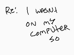 Drawn comment by yoshicat