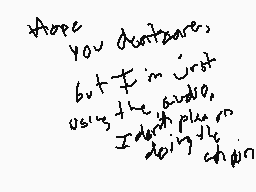 Drawn comment by KrisiAnim8