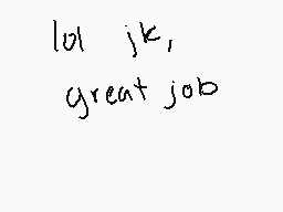 Drawn comment by StingRey♥