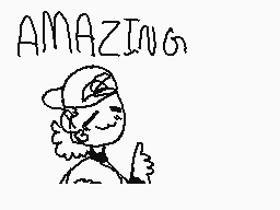 Drawn comment by SugarLemon
"AMAZING"