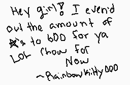 Drawn comment by RainbowCat