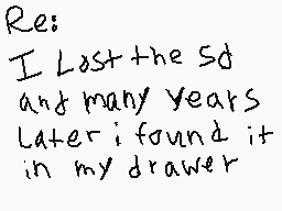 Drawn comment by カツシユケイラ06
"Re: I Last the 5d and many years later; found it in my drawer"