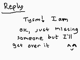 Drawn comment by Soul😃Eater