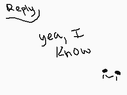 Drawn comment by Soul😃Eater