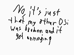 Drawn comment by ZombieDog