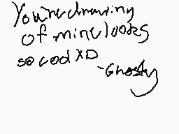Drawn comment by ✕◎GH0$TY◎✕