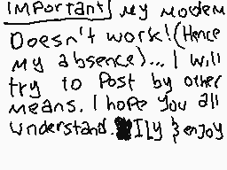 Drawn comment by ♦N3✕US♦