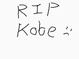 Drawn comment by hj™
"RIP Kobe :"