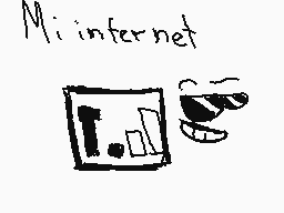 Drawn comment by Crashuan
"Mi internet"