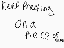 Drawn comment by ⓎASHIE