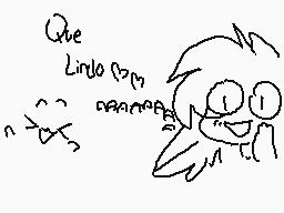 Drawn comment by Sandy○
"Que Lindo?"