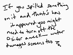 Drawn comment by Pokech±