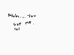 Drawn comment by ApexFrost